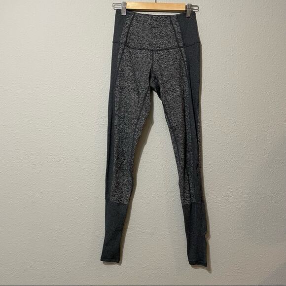 Zella Grey High Waist Stir Up Stretch Leggings S - Picture 1 of 7